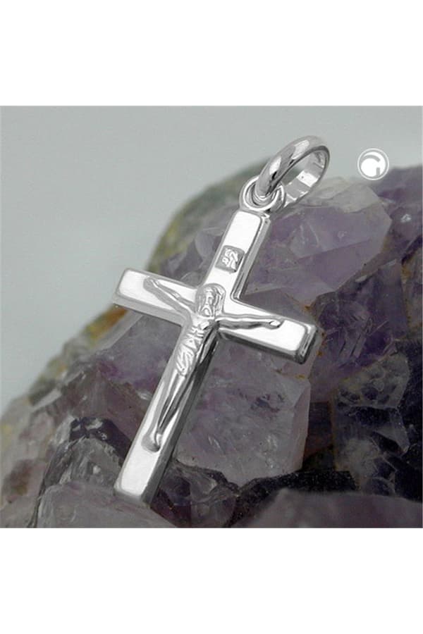 Pendant Crucifix With Jesus Silver 925 - GL91342