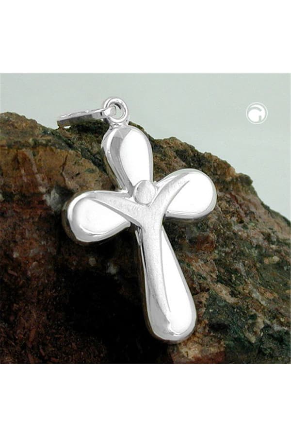 Pendant Cross With Jesus Silver 925 - GL91286