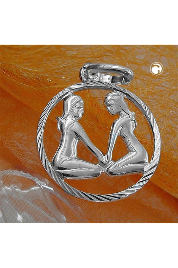 Zodiac Pendant Gemini Silver 925 - GL91006