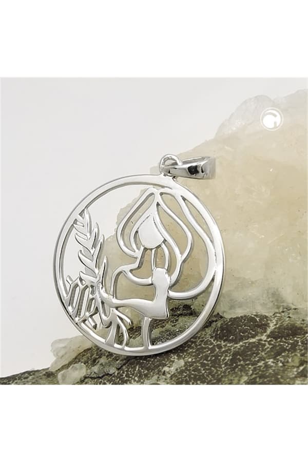 Zodiac Sign Pendant Virgo Silver 925 - GL93909