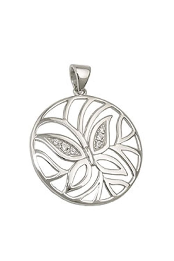 Pendant Butterfly Zirconia Silver 925 - GL93881