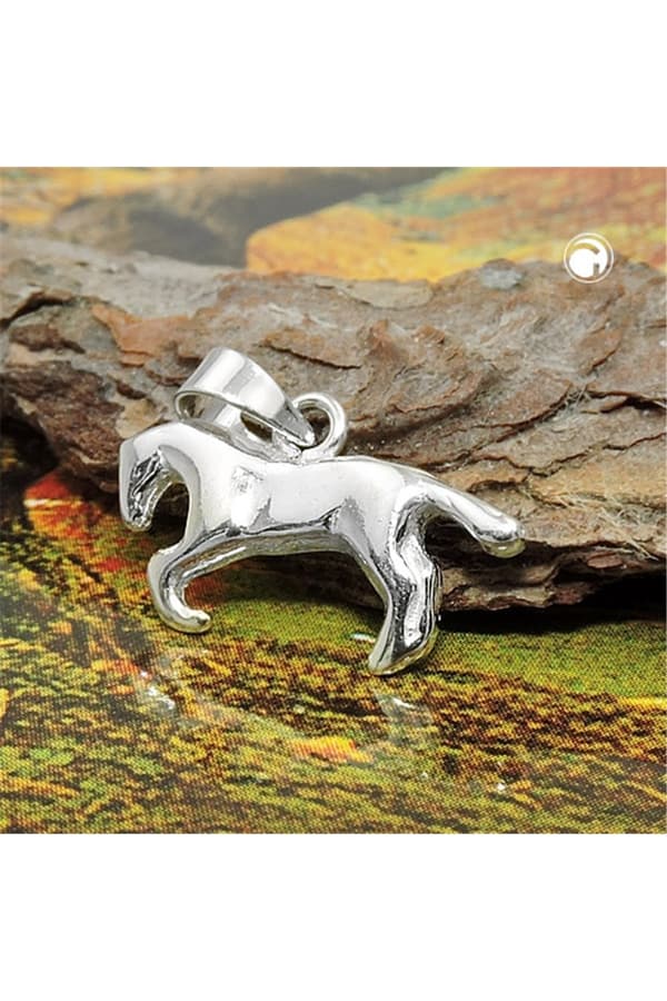 Pendant Little Horse Polished Silver 925 - GL93937