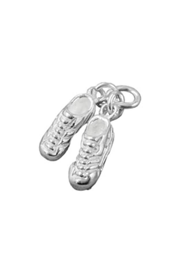 Pendant 2 Football Shoes Silver 925 - GL91506