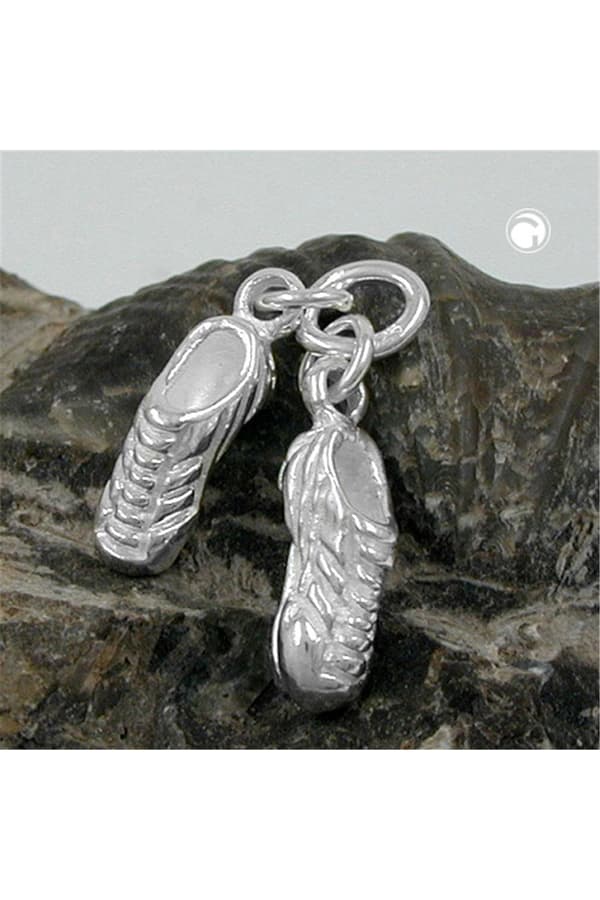 Pendant 2 Football Shoes Silver 925 - GL91506