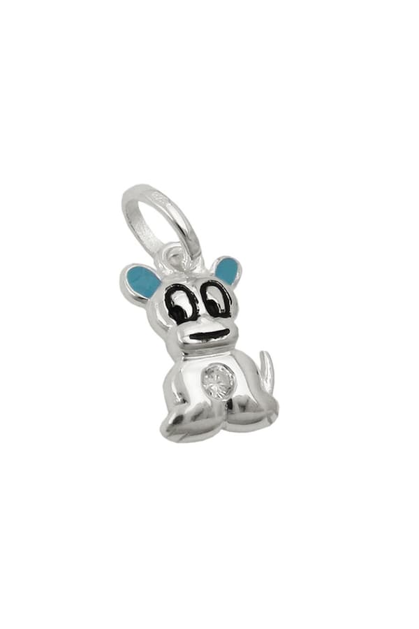 Pendant Little Dog Zirconia Silver 925 - GL93639