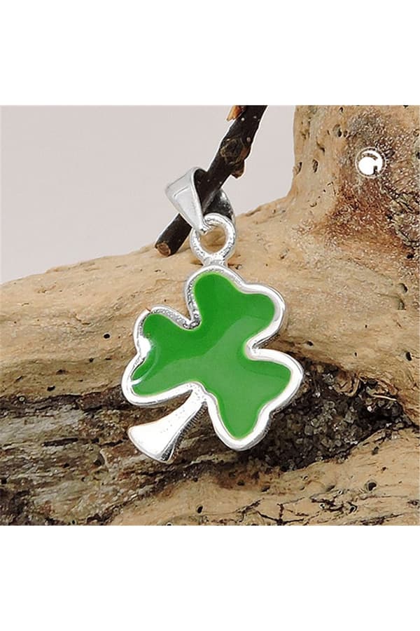 Pendant Shamrock Green Silver 925 - GL93581