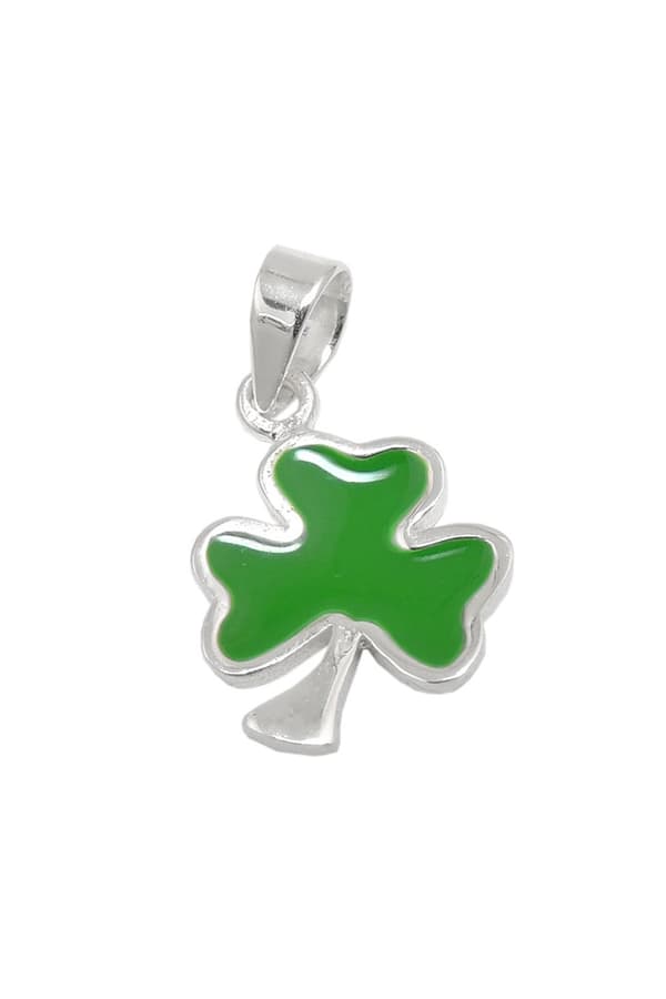 Pendant Shamrock Green Silver 925 - GL93581