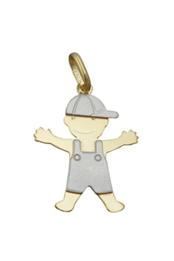 Pendant Boy Two Tone Silver 925 - GL93425