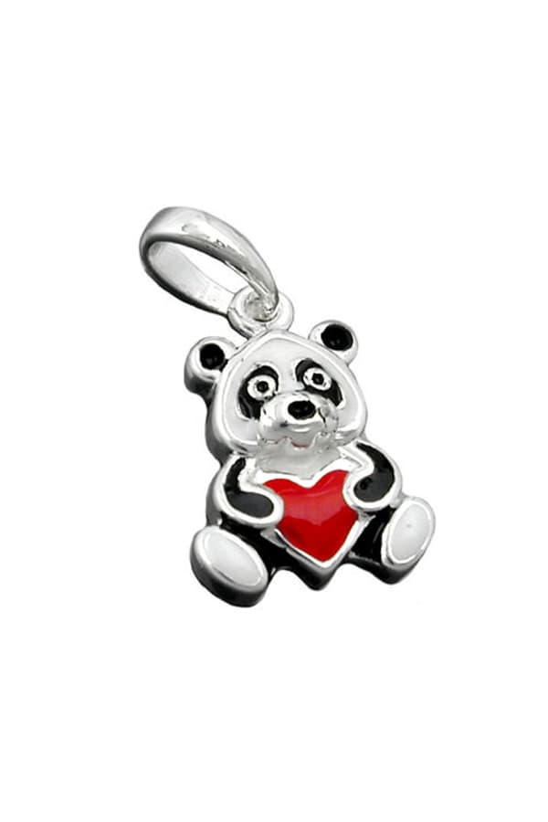 Pendant Coloured Panda Silver 925 - GL93344