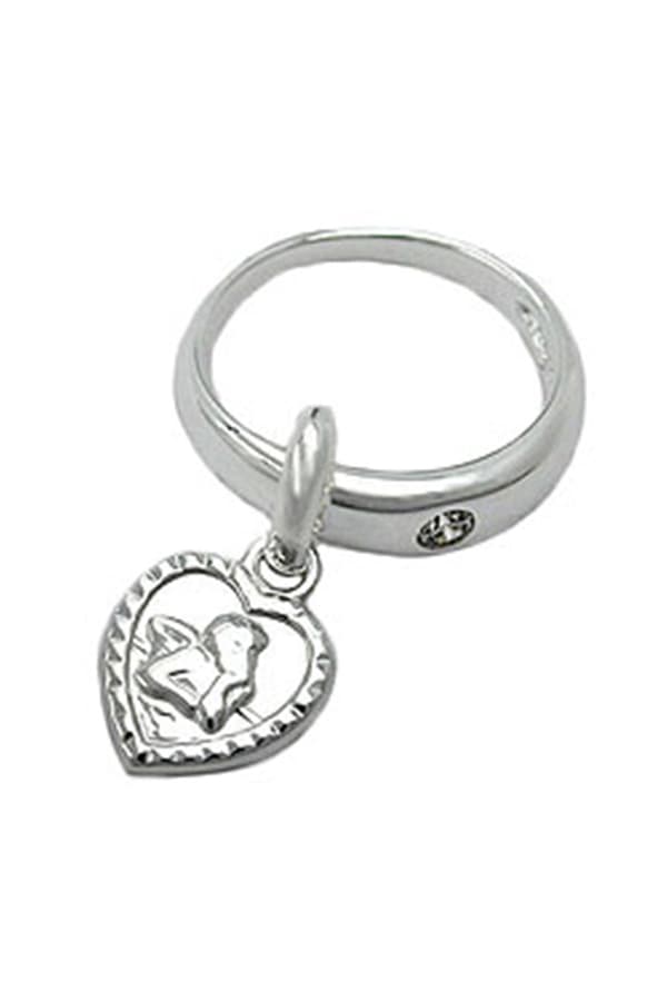 Pendant Baptismal Ring Cz Silver 925 - GL92709