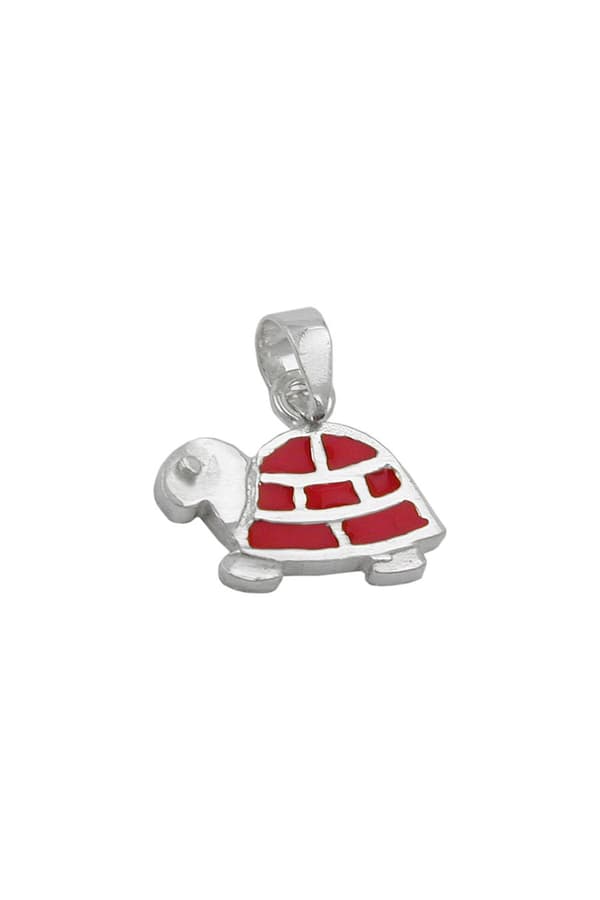 Pendant Red Turtle Silver 925 - GL92242