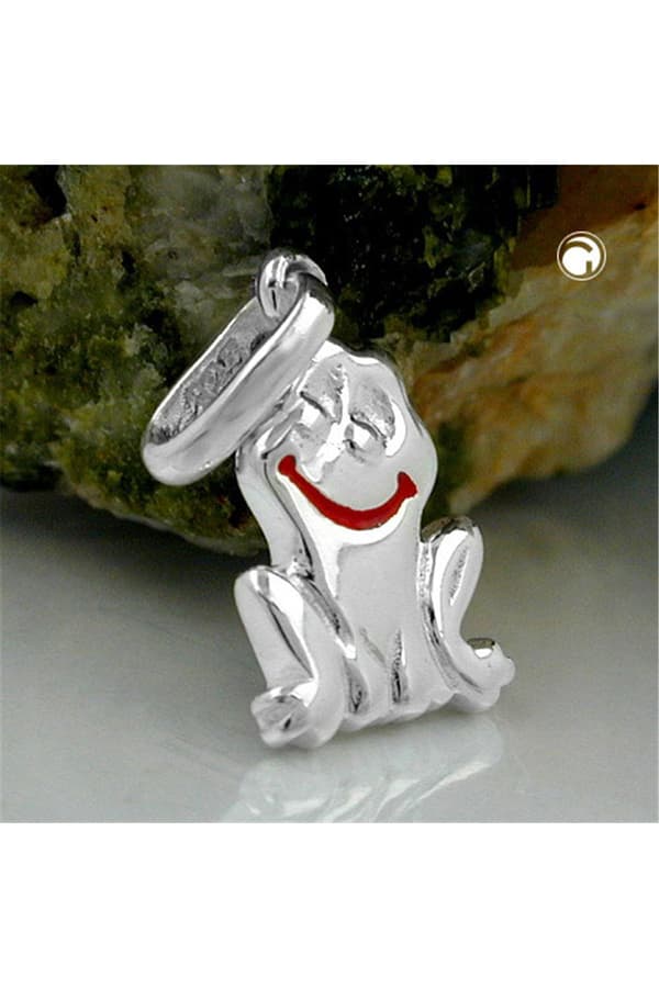 Pendant Smiling Frog Silver 925 - GL91354