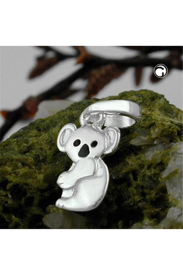 Pendant Koala Black Silver 925 - GL90690