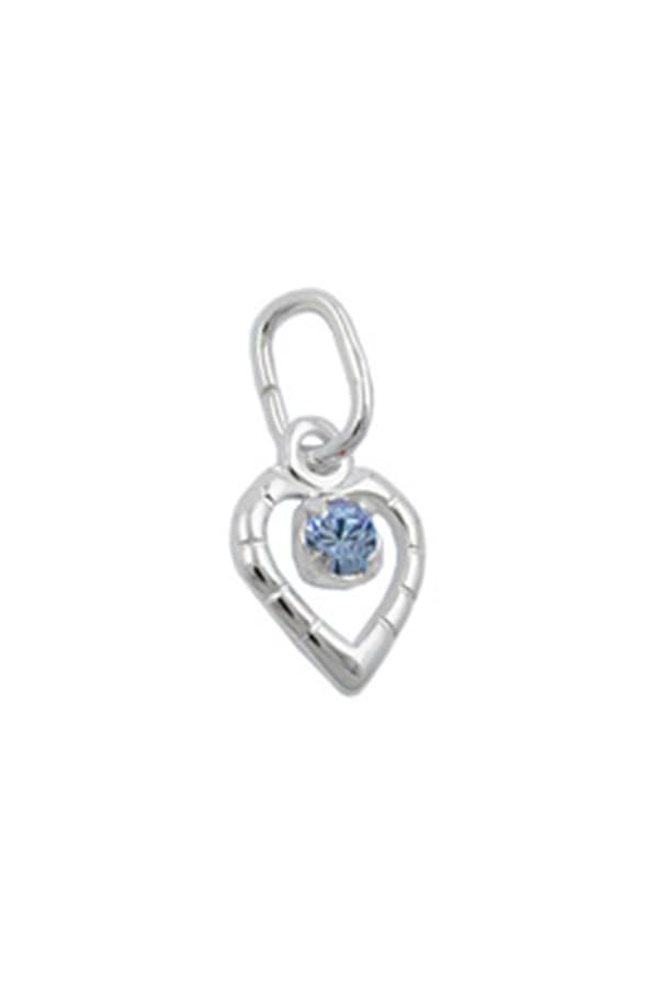 Pendant Glass-Stone Blue Silver 925 - GL90615