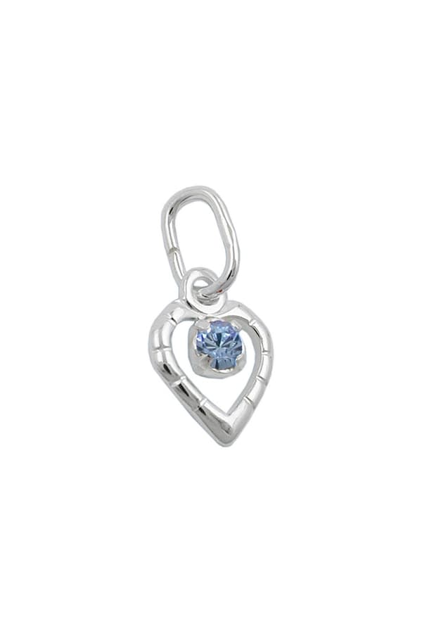 Pendant Glass-Stone Blue Silver 925 - GL90615