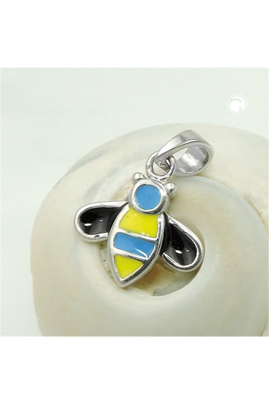 Pendant Bee Multi-Colored Silver 925 - GL93874