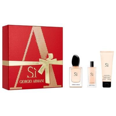 Armani Si Edp 50ml + Edp 15ml + Bodylotion 75ml