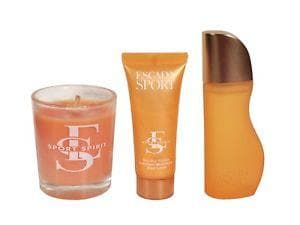 Escada Sport Edt 15ml + Body Lotion 15ml + Candle