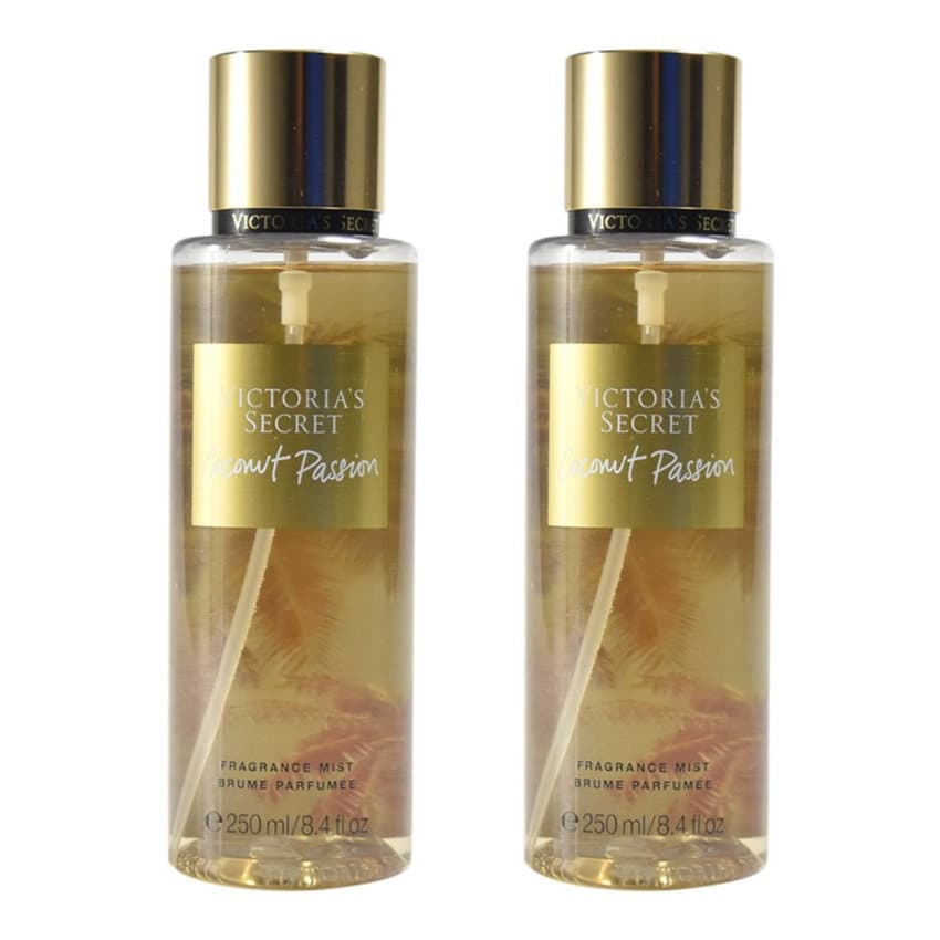 2-pack Victoria's Secret Coconut Passion Fragrance Mist 250ml