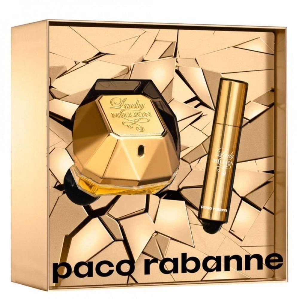 Paco Rabanne Lady Million Edp 80ml + 20ml Travelspray Giftset