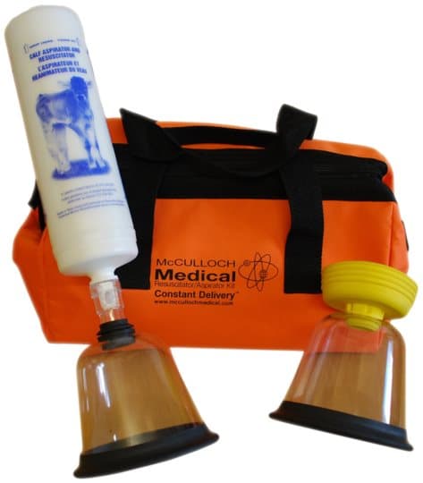 Kalven redder respiratorpumpe