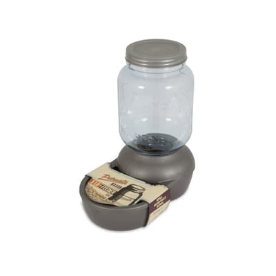 Petmate Mason Jar Replendish Dry Food Feeder
