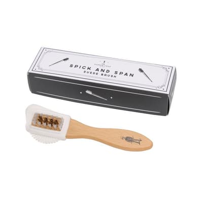CGB Giftware Dapper Chap Spick And Span Suede Brush