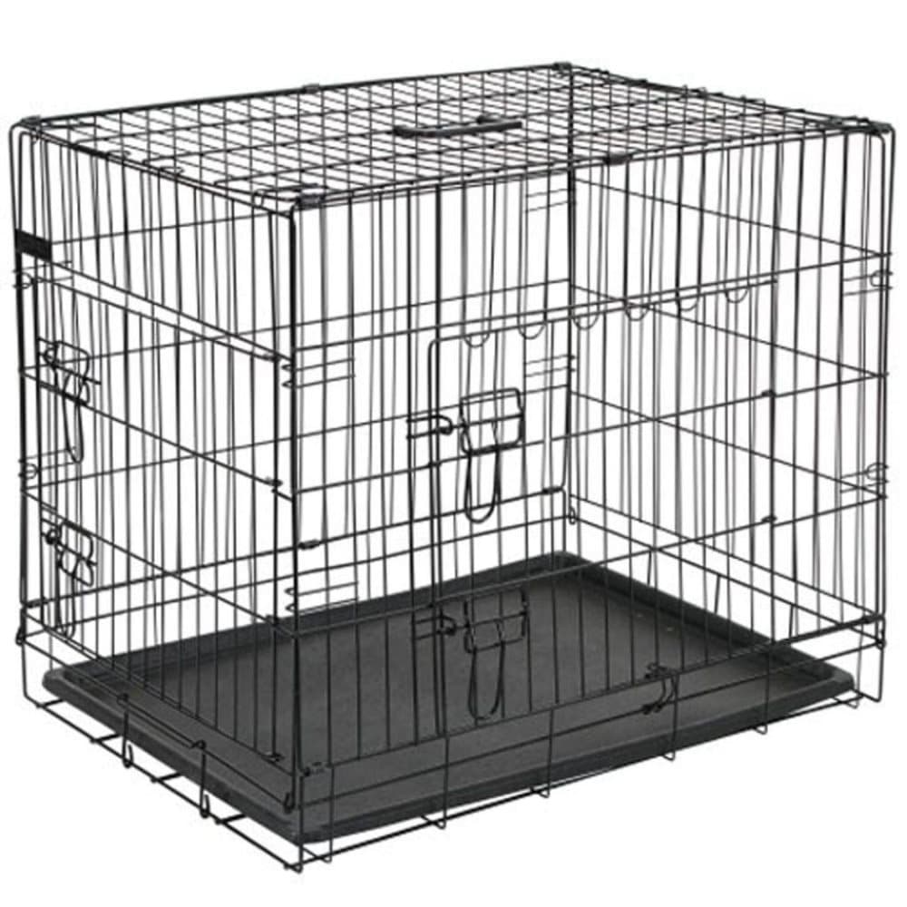 @Pet hundebur metal 77,5 x 48,5 x 55,5 cm sort 15002