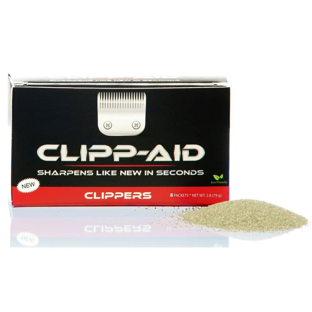 GRP 55 Clipp-Aid stort husdjur Clipper skärpningssystem (paket med 8)