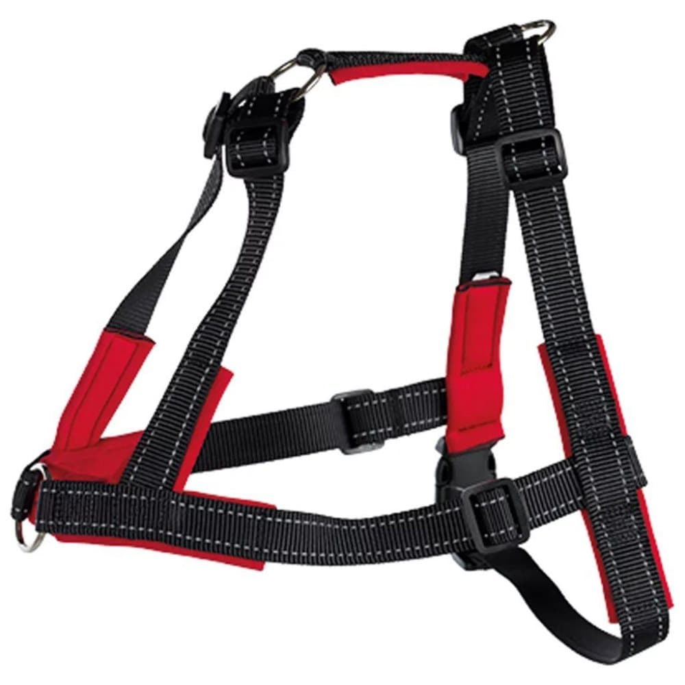 TRIXIE Sele Lead'n'Walk Soft størrelse L-XL 65-105 cm svart 13057
