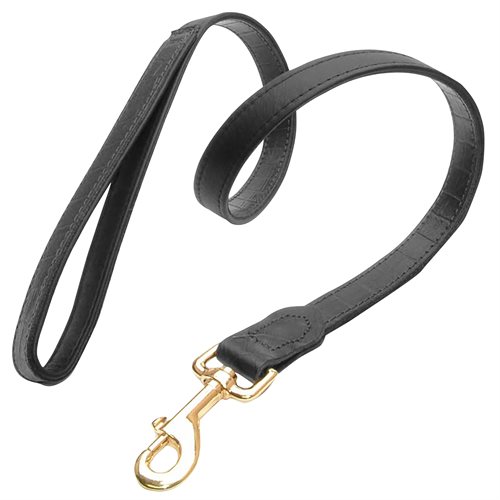 Bild av Vital Pet Products Yacare Leather Dog Lead