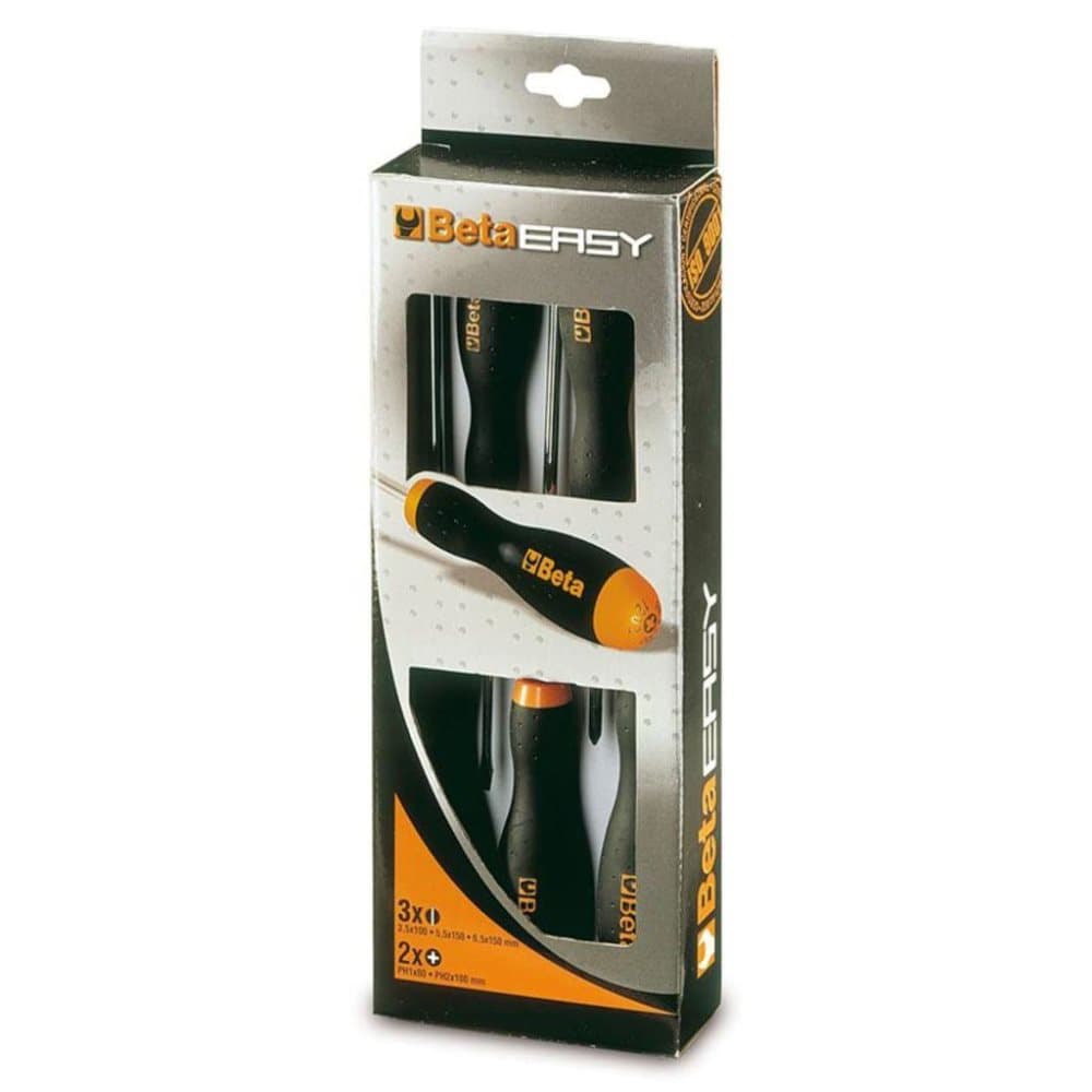 Beta Tools Skrutrekkersett i 5 deler 1203/D5 stål 012030001