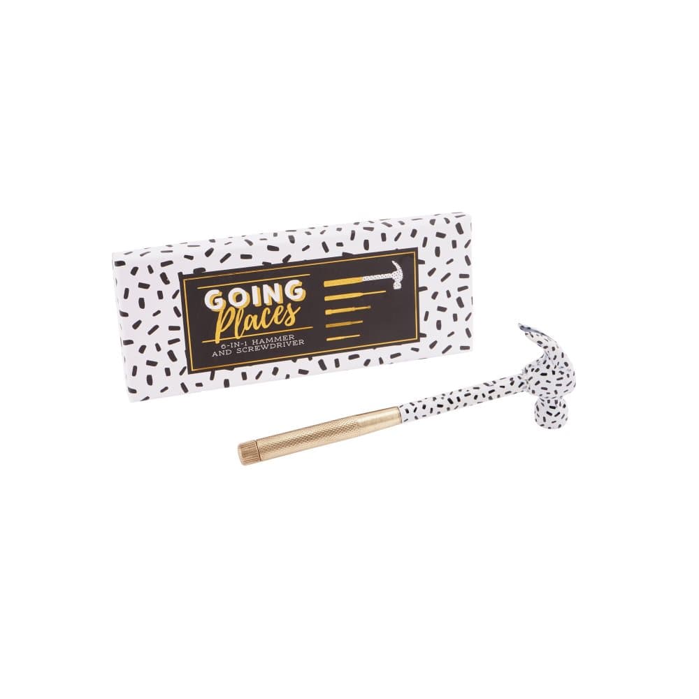 CGB Giftware Going Places 6-in-1 Hammer and Screwdriver