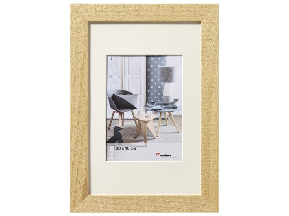 Nuotrauku remelis walther design HO040H Home 30x40cm medinis, naturalaus medžio spalvos