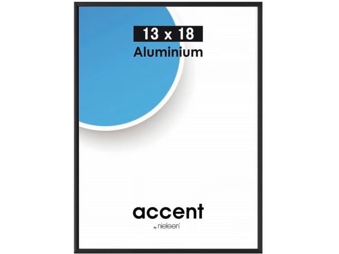 Nielsen Accent 13x18 Aluminum black matt 53226