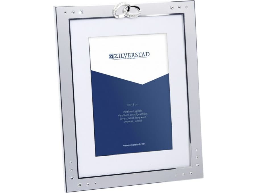 Zilverstad Double Rings 13x18 Metal Portrait 9030261