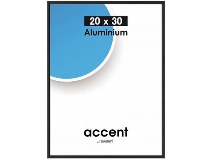 Nielsen Accent 20x30 Aluminum black matt 53526