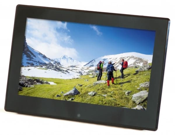 Braun DigiFrame 1360 - Digital fotoramme - 13.3" - 1366 x 768 - elegant svart