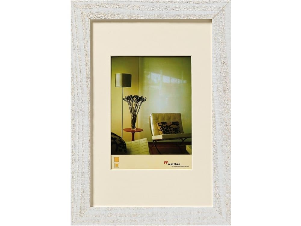 Nuotrauku remelis walther design HO040V Home 30x40cm medinis, baltas