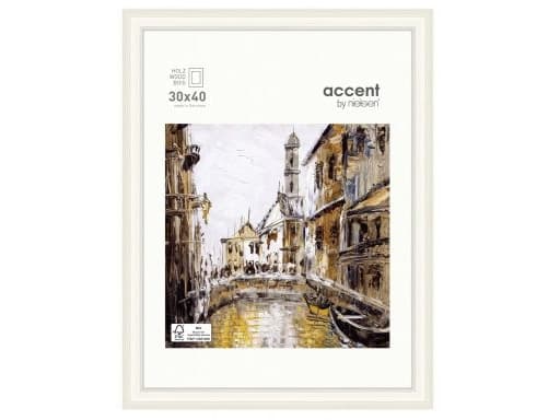 Nielsen Antigo white 30x40 Wood 6030001