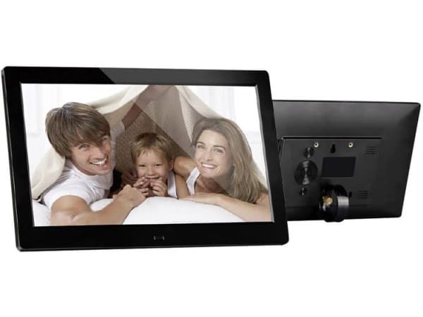 Braun Germany DigiFrame 101 Business Line Digitale fotorammer 25.7 cm 10.1 tommer 1024 x 600 pix Sort