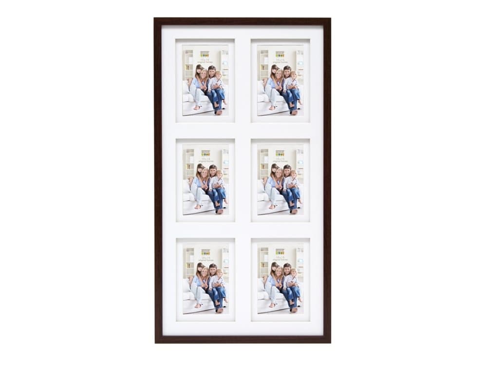 Deknudt S65KQ6, Kartong, Tre, Brun, 3 bilder i 1 ramme, 10 x 15 cm, Rektangulær, Portrett