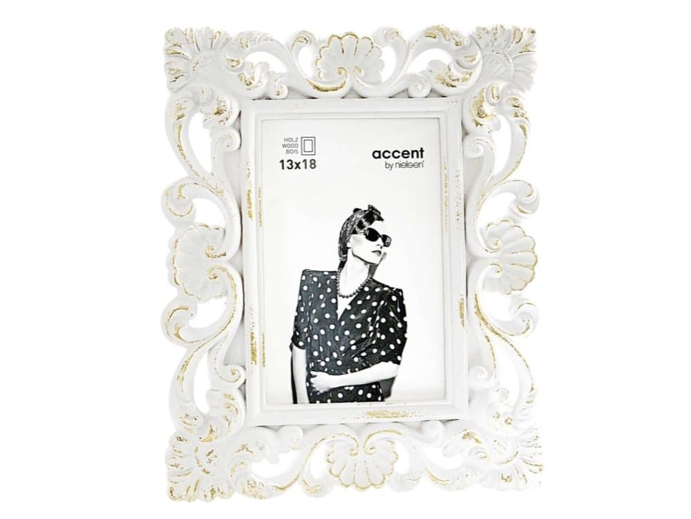 Nielsen Fiore white/gold 13x18 Resin Portrait 8999339