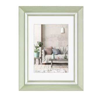 Hama Cozy, Isopor, Mynte, Enkel bilderamme, 20 x 28 cm, Reflekterende, Portrett