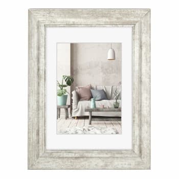 Hama Cozy, Isopor, Hvit, Enkel bilderamme, 20 x 28 cm, Reflekterende, Portrett