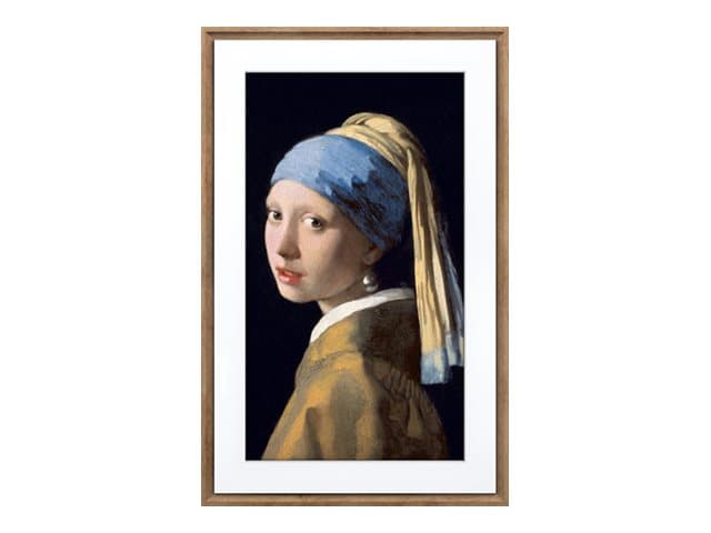 Meural Canvas II MC327 - Digital fotoramme - RAM 2 GB - flash 8 GB - 27" - 1920 x 1080 - mørkt tre