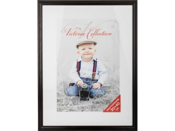 Victoria Collection Fotoram Minne 30x40, svart (1201398)