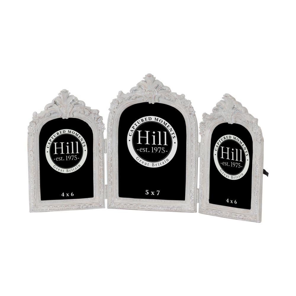 Hill Interiors Antique Ornate Triple Photo Frame