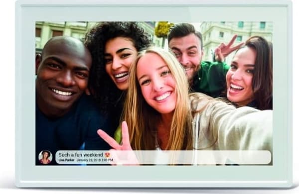 Braun DigiFrame 1018 WiFi 25,7cm (10,1) white