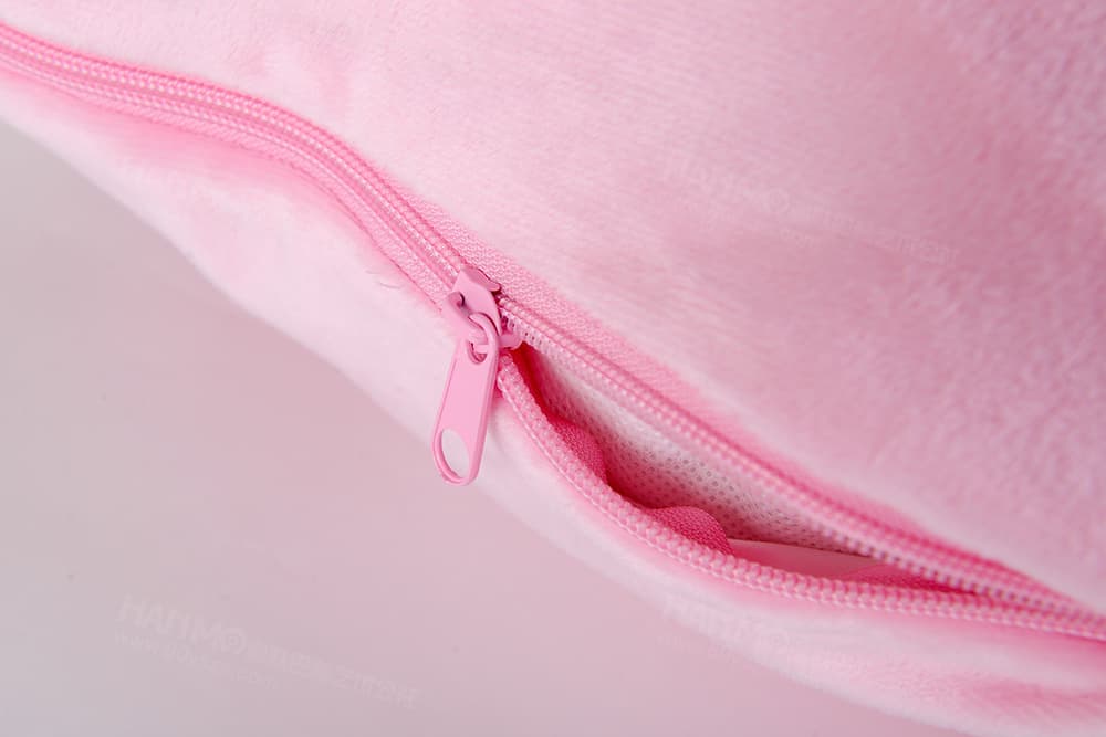 Beckasin Betræk Rosa velour til Kropspude Eleonora U-form